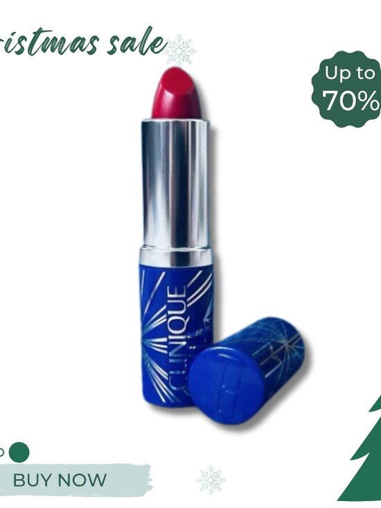 Clinique Pop Lip Colour + Primer Lipstick 08 CHERRY POP - Picture 1 of 7